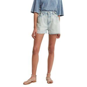 Levi's Cinch Waist Loose Jean Shorts